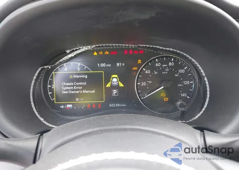 2021 Nissan Kicks Sr Xtronic Cvt z USA, uszkodzony, nr VIN 3N1CP5DV1ML512020